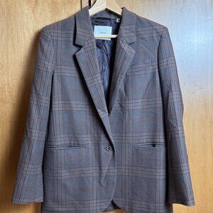 ARITZIA | Wilfred Generation Plaid Twill Blazer